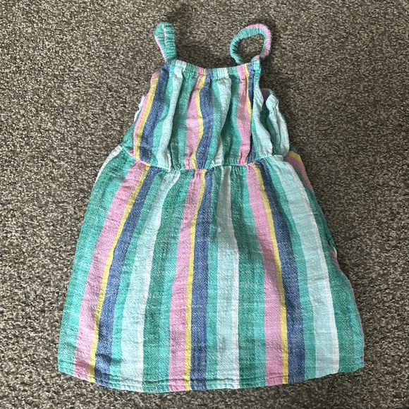 Cat & Jack striped gauze dress - 4T - Picture 2 of 2